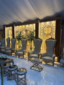 تاجير كراسي وطاولات حفلات بالكويت